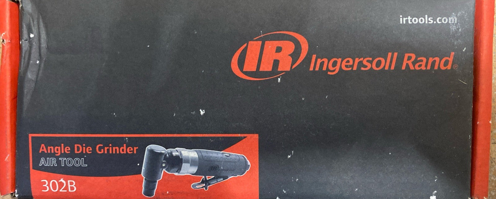 Ingersoll Rand 302B Air Angle Die Grinder, Composite Grip, 0.33 HP, 20000 RPM