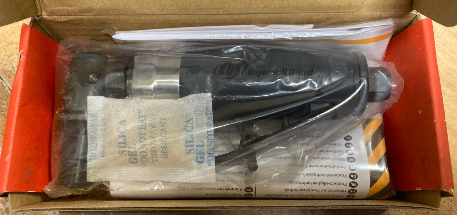 Ingersoll Rand 302B Air Angle Die Grinder, Composite Grip, 0.33 HP, 20000 RPM