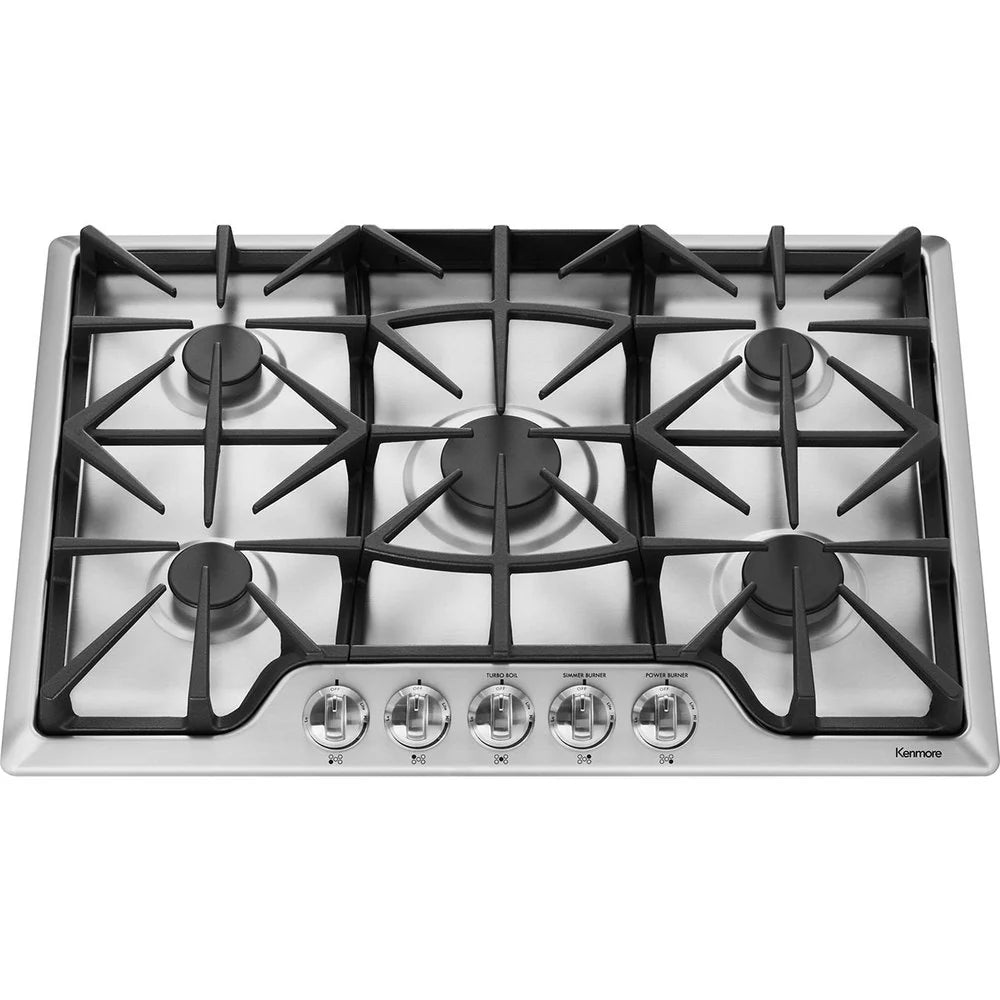 Kenmore 30" Gas Cooktop, Stainless Steel (22-32683)