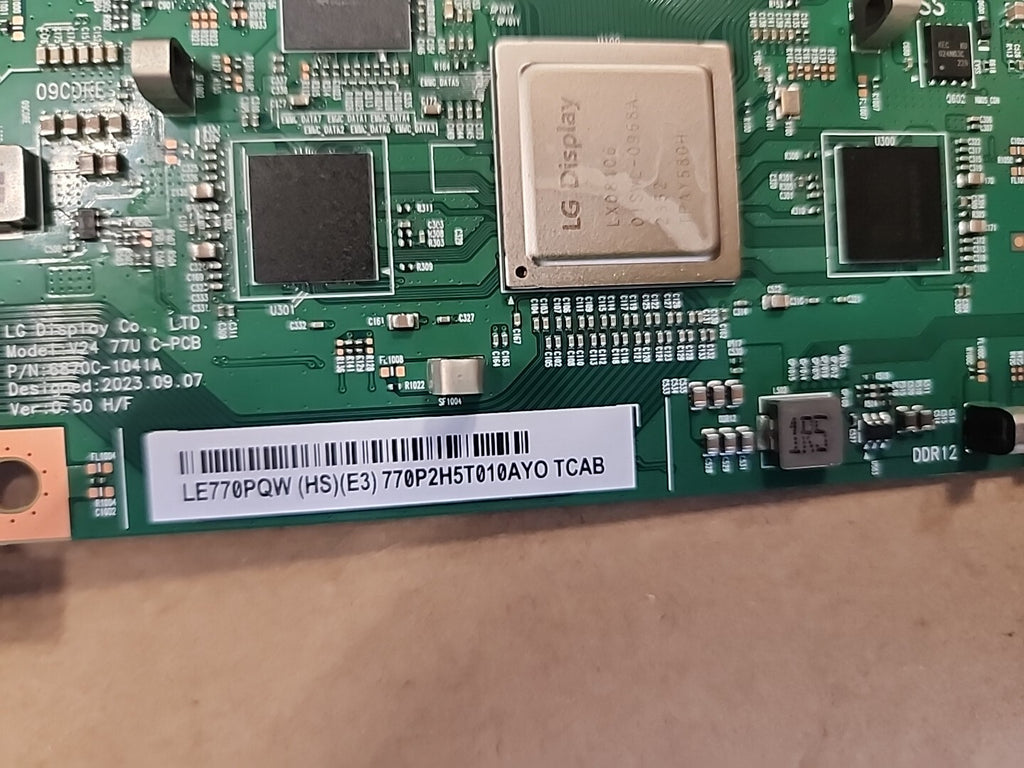 LG LE770PQW OEM Communication Board for OLED77A2PUA 77" A2 OLED TV