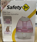 Safety 1st Filter Free Cool Mist Home Humidifier Adjustable Knob Auto Shut-Off
