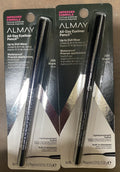 2 Pack ALMAY All-Day 24Hr Waterproof Eyeliner Pencil w/Sharpener- 205 - Black