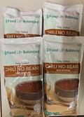 4 - LARGE 24 OZ, Less Sodium MRE BB 2027 CHILI (NO BEANS) Food Life Balanced MRE