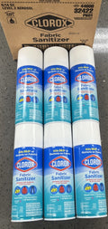 Lot of 6 Clorox Fabric Sanitizer Spray Lavender Scent 14oz Each Soft Surfaces