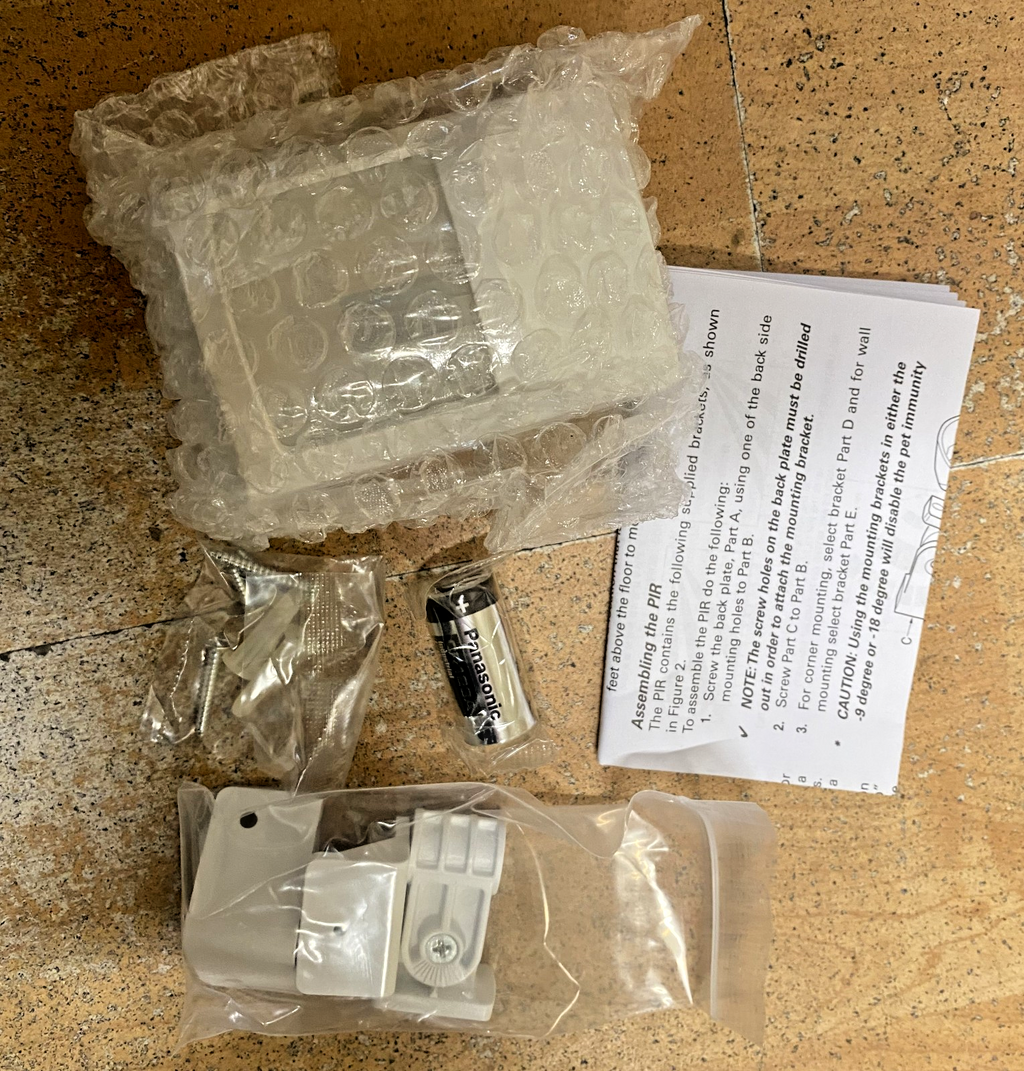 2 Pack PIR Motion Detector 4686C AT&T Digital Life Fast Free Shipping!