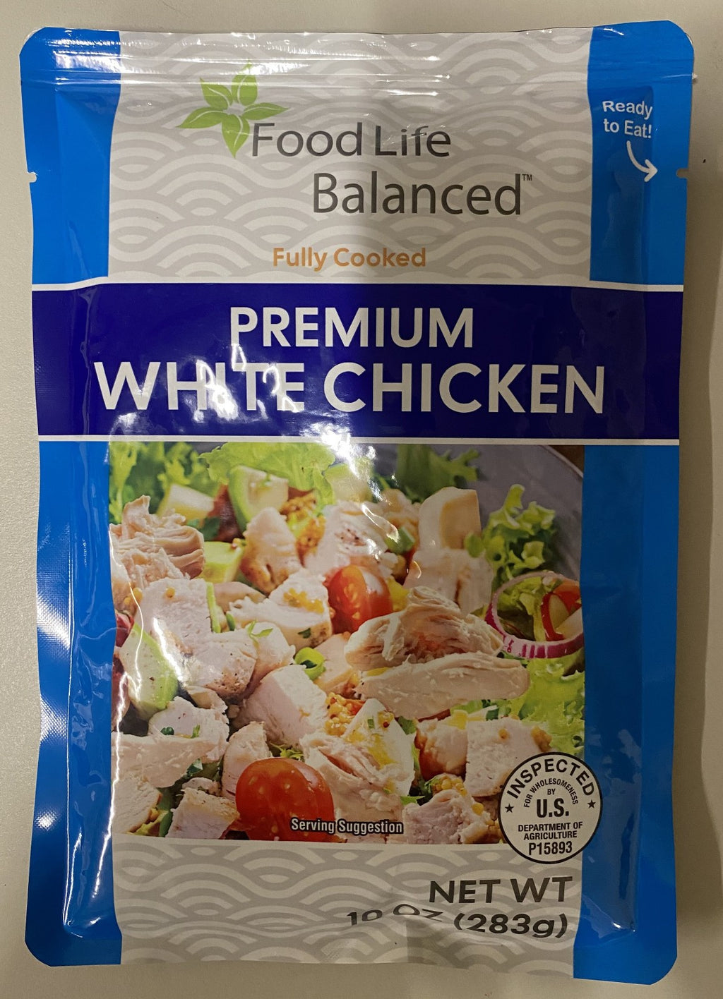 Lot of 10 Food Life Balanced Premium White Chicken Ready Eat 10oz. Best By 11/27