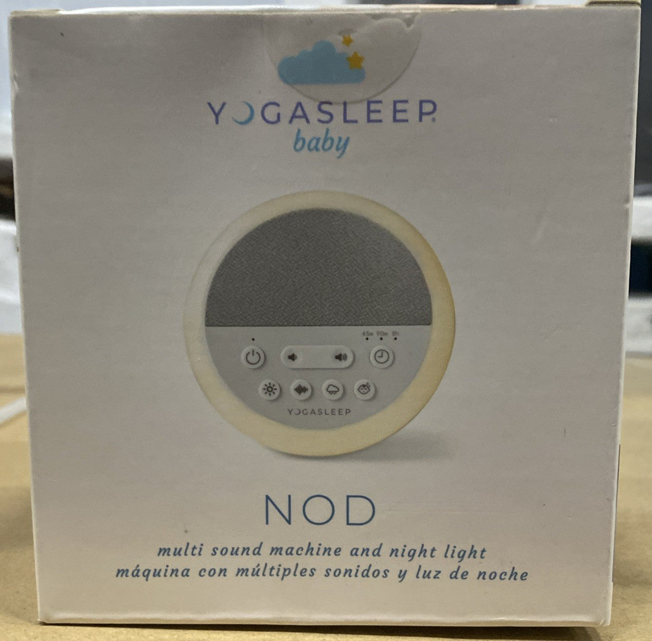 YogaSleep BABY Model 4001220 NOD Multi SOUND Machine & Night Light Nature WOMB